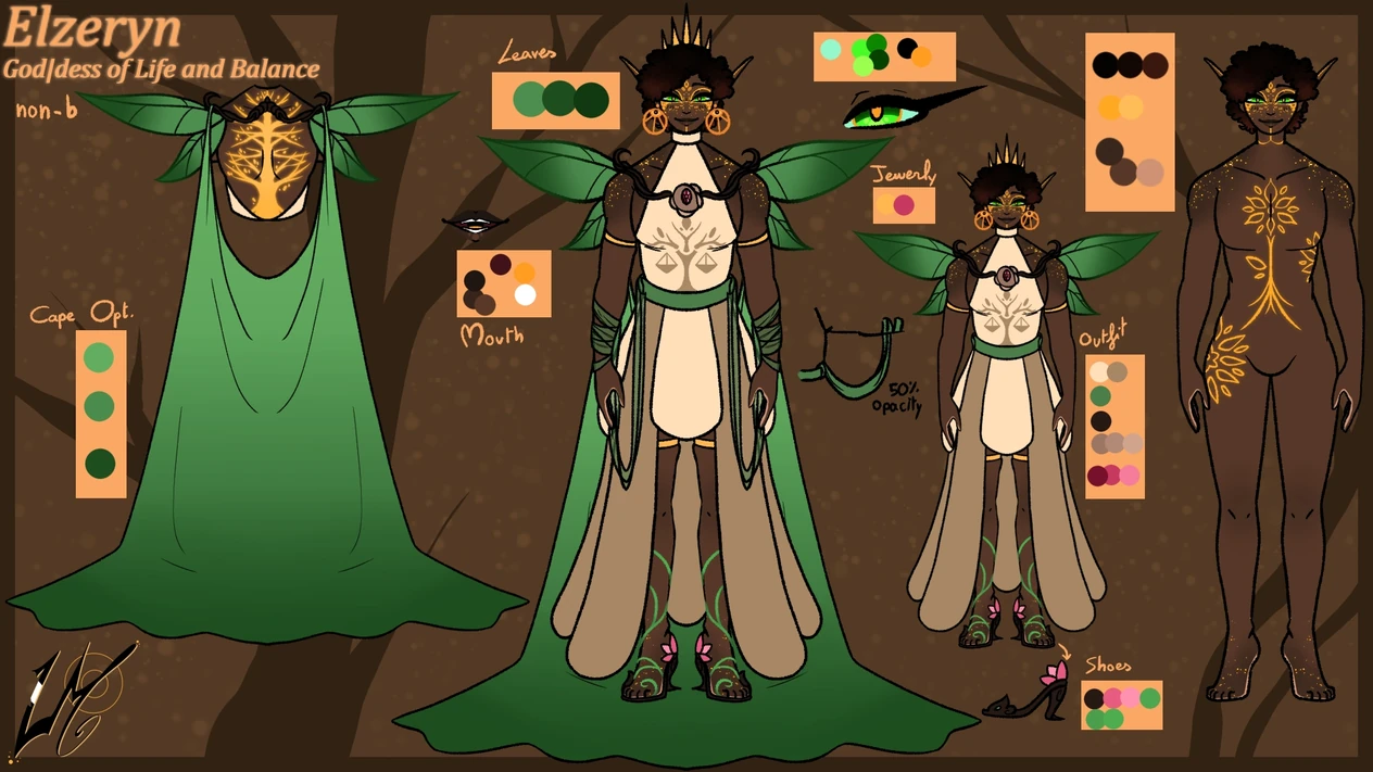 Planche de référence d'Elzeryn